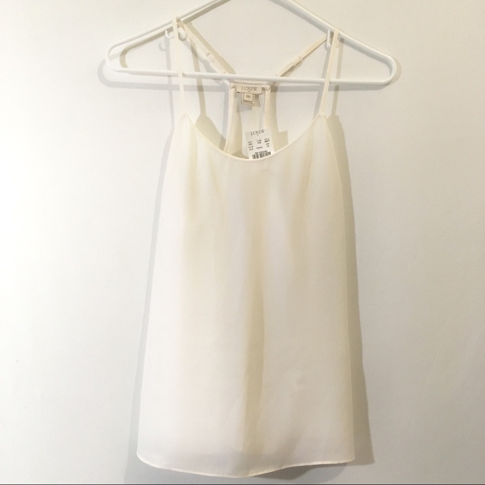 NWT J Crew Silky Cami Top